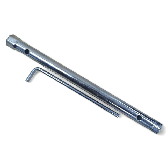Spark Plug Spanner 16 x 18mm 300mm Integral L Shape Tommy Bar - Toolzone KDPSP197