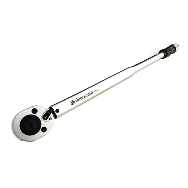 Torque Wrench 3/4 Drive 100-500nm Calibration Certificate Locking Nut - Toolzone KDPSS025