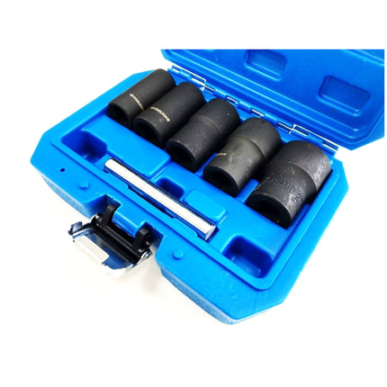 Twist Socket Set 1/2 Drive 6 Pieces 17mm-27mm - Toolzone KDPSS228