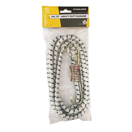 Bungee 1PC 72 12mm With Hooks - Toolzone KDPTD004