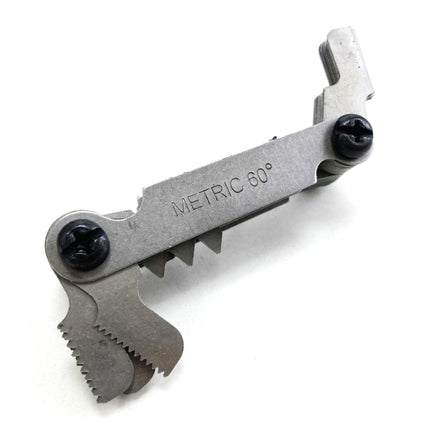 Screw Pitch Gauge 51 Leaves Whitworth And Metric 0.25mm-6mm - Toolzone KDPTP121