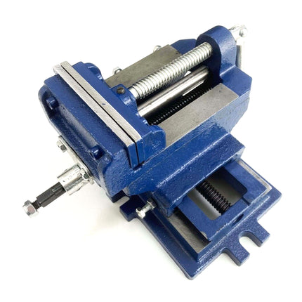 Cross Slide Vice 4 94mm Jaw Opening 104mm Jaw Width - Toolzone KDPVC016