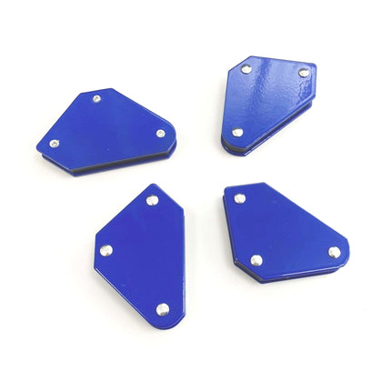 Magnetic Weld Holders Mini 4 Piece 10lb 60x50x10mm - Toolzone KDPWH043