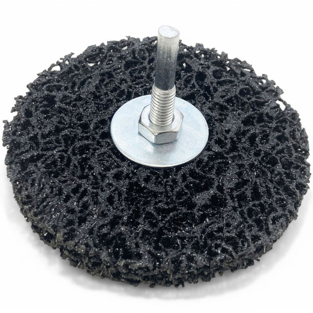 Paint And Rust Remover Wheel 100mm x 8mm 6mm Shank - Toolzone KDPAB146