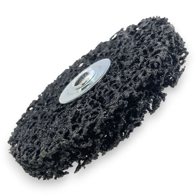 Paint And Rust Remover Wheel 100mm x 8mm 6mm Shank - Toolzone KDPAB146