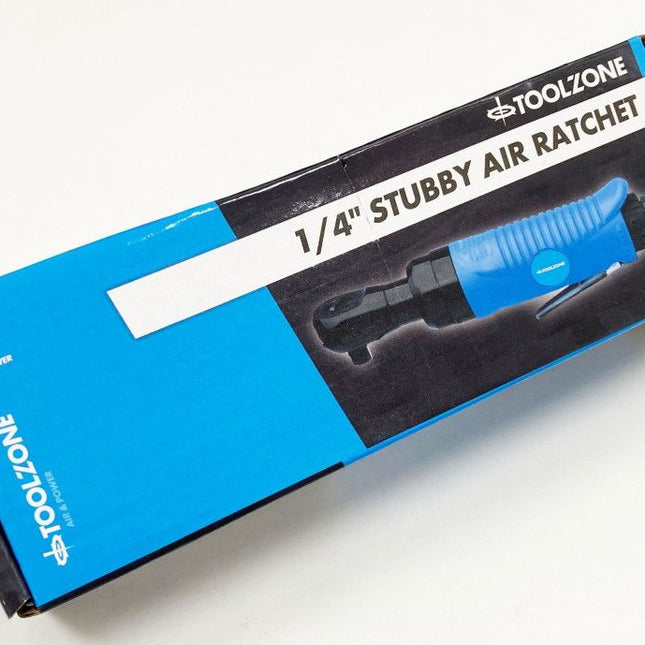 Air Ratchet Stubby 1/4 Drive - Toolzone KDPAT001