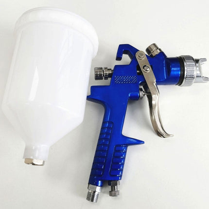 Hvlp Air Paint Spray Gun Nozzle 1.4mm Container 600ml - Toolzone KDPAT031