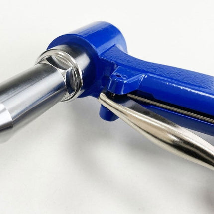 Air Hydraulic Riveter 3/16 Ce Approved Nozzle Sizes 2.4/3.2/4.0/4.8mm Air Inlet 1/4 bsp - Toolzone KDPAT075