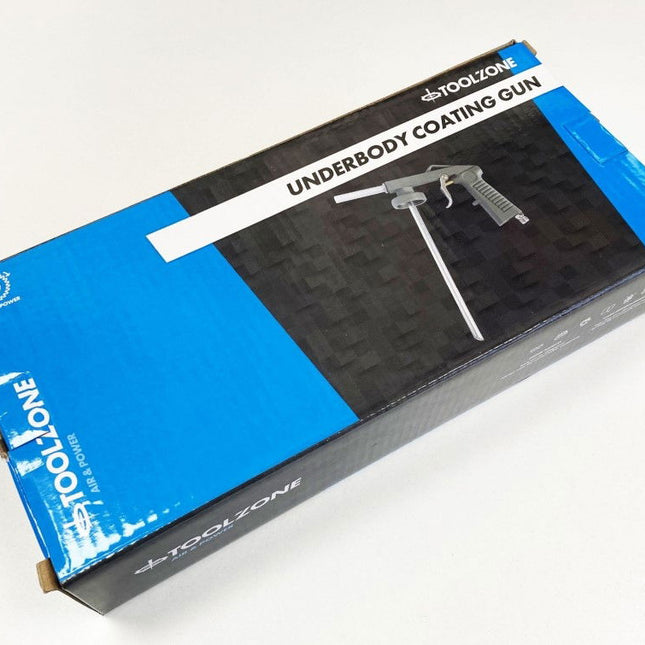 Air Body Undercoating Gun Canister Cap Thread M42 Tube Length 250mm Air Inlet 1/4 bsp - Toolzone KDPAT083