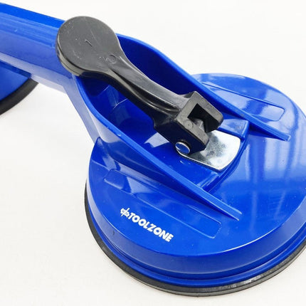 Heavy Duty Double Suction Cup 115mm - Toolzone KDPAU223
