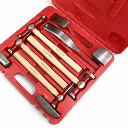 Body Repair Kit 9pc Hickory Handle Drop-forged Steel - Toolzone KDPAU372