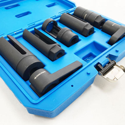 Oxygen Sensor And Oil Sender Unit Socket Set 7pc - Toolzone KDPAU399