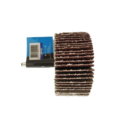 Flap Wheel For Drill 60x30mm 40 grit 6mm Spindle - Toolzone KDPDR182