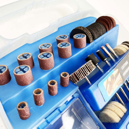 Rotary Accessory Kit 150pc For Grinding Polishing Cutting Drilling - Toolzone KDPHB261