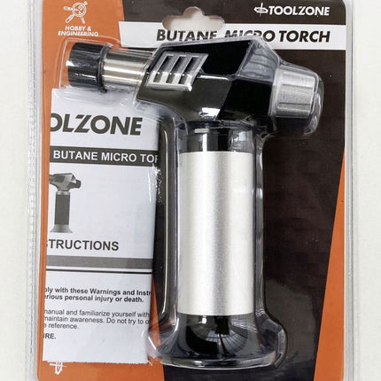 Piezo Butane Microtorch Gas Powered - Toolzone KDPHB327