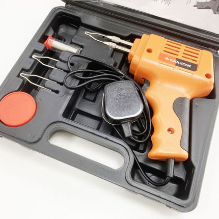 Solder Gun 175 watt With LED Light Kit - Toolzone KDPHB328