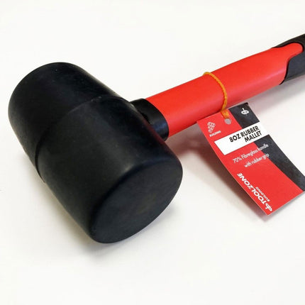 Rubber Mallet 8oz Fibre Handle - Toolzone KDPHM004