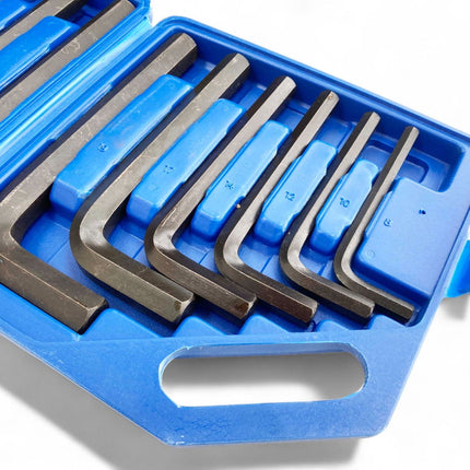 Hex Key Set Jumbo Metric And Af 12pc In Case 40CR - Toolzone KDPHX024