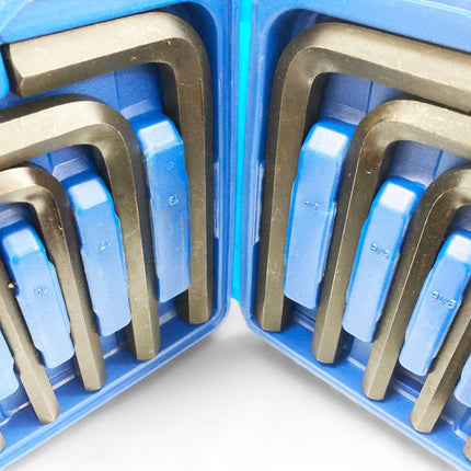 Hex Key Set Jumbo Metric And Af 12pc In Case 40CR - Toolzone KDPHX024