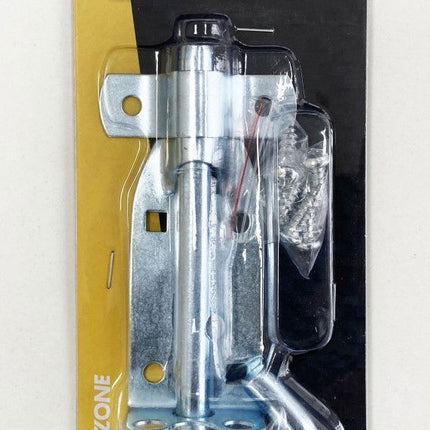Padbolt Galvanised 6 Zinc Plated 65mm Width With Fixings - Toolzone KDPLK081