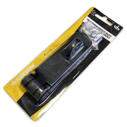 Hasp And Staple Cast Iron 90x30mm 3.8mm Thick - Toolzone KDPLK085