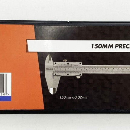 Precision Vernier Caliper 150mm In Case - Toolzone KDPMS088