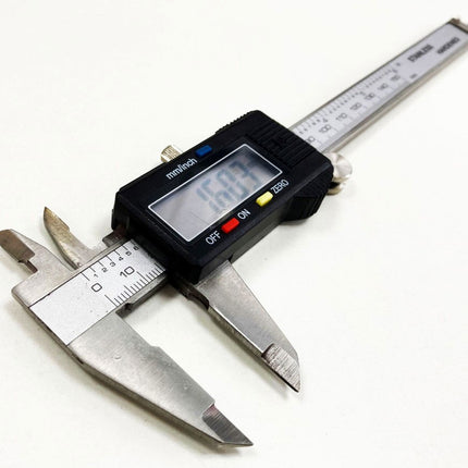 Digital Vernier Caliper 150mm In Case +/-0.02mm Accuracy - Toolzone KDPMS092