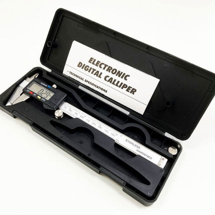 Digital Vernier Caliper 150mm In Case +/-0.02mm Accuracy - Toolzone KDPMS092