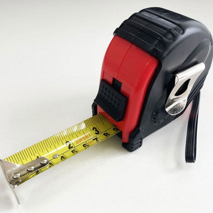 Tape Measure 10m x 32mm Rubber Coated Metric And Imperial - Toolzone KDPMS125