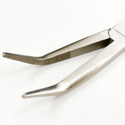 Bent Nose Pliers 45 Degree 11 Crv Soft Grip Handles - Toolzone KDPPL133