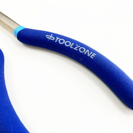 Bent Nose Pliers 45 Degree 11 Crv Soft Grip Handles - Toolzone KDPPL133