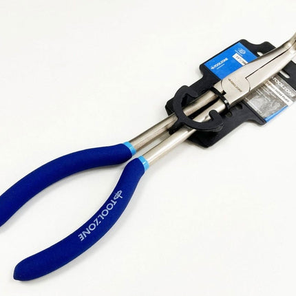 Bent Nose Pliers 90 Degree 11 Crv Soft Grip Handles - Toolzone KDPPL134
