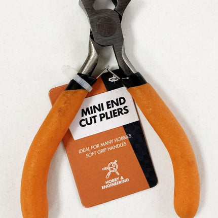 Mini End Cut Pliers Spring Loaded Foam Handles - Toolzone KDPPL178