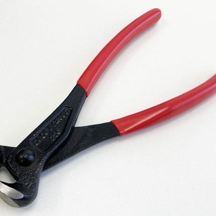 End Cut Pliers 8 Red Pvc Dipped Handles - Toolzone KDPPL224