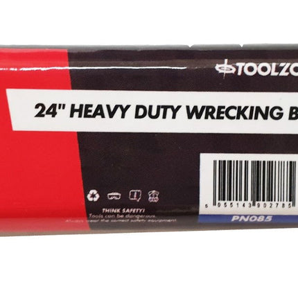 Wrecking Bar Heavy Duty 24 Drop Forged Steel - Toolzone KDPPN085