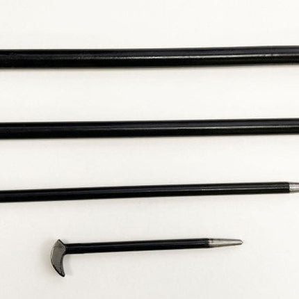 Pry Bar Set Heel & Toe 4PC 6, 12, 16, 20 Drop Forged - Toolzone KDPPN087