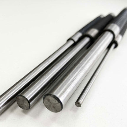 Pin Punch Set Parallel 5PC 1/8, 3/16, 1/4, 5/16, 3/8 Hardened Steel - Toolzone KDPPN100