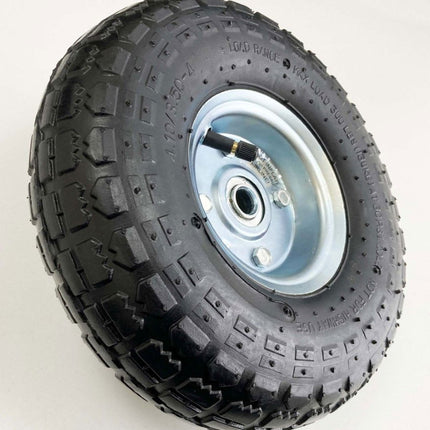 Sack Truck Spare Wheel Silver Centre 250 x 76mm 16mm Bore - Toolzone KDPRM003