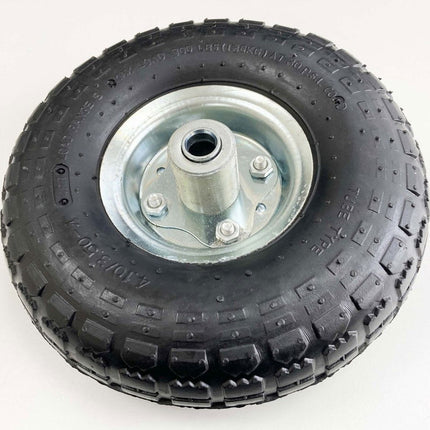 Sack Truck Spare Wheel Silver Centre 250 x 76mm 16mm Bore - Toolzone KDPRM003