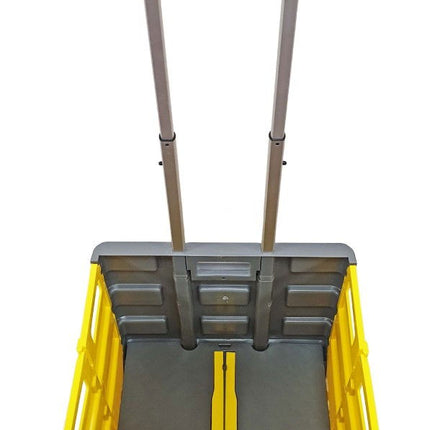 Shopping Cart Extra Large Yellow And Grey Plastic - Toolzone KDPRM030