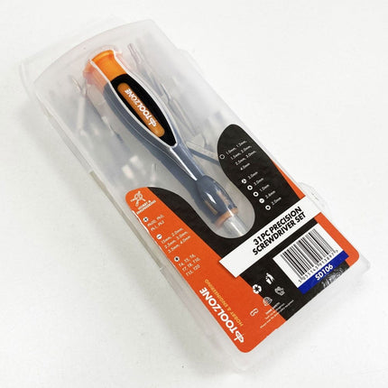 Precision Screwdriver Set 31PC In Case 5/32 Shank - Toolzone KDPSD106