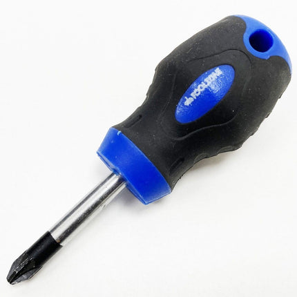 Screwdriver Pozi 2 38mm Stubby - Toolzone KDPSD146