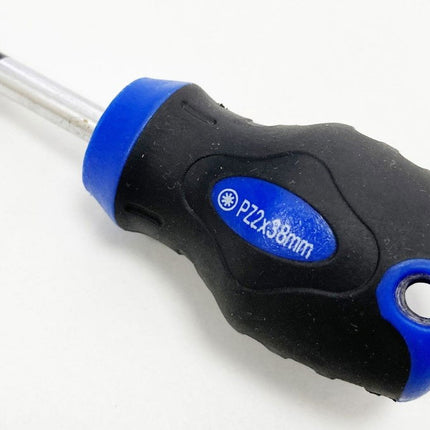 Screwdriver Pozi 2 38mm Stubby - Toolzone KDPSD146