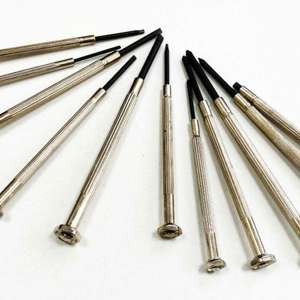 Precision Screwdriver Set 11PC Phillips 00-1 Slot 1-3mm - Toolzone KDPSD211