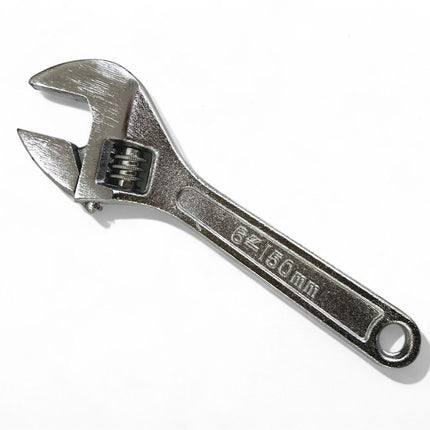 Adjustable Spanner 6 MAX Jaw 20mm Drop Forged Chrome Plated - Toolzone KDPSP042