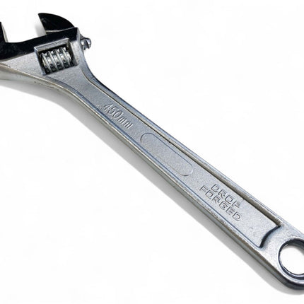 Adjustable Spanner 18 MAX Jaw 55mm Drop Forged Chrome Plated - Toolzone KDPSP047