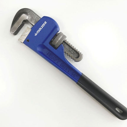 Stillson Wrench 14 MAX Jaw 71mm Drop Forged Foam Dipped Handle - Toolzone KDPSP067