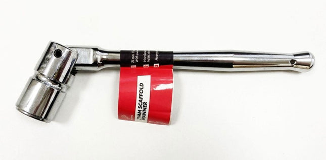 Scaffold Spanner 21mm 12 Point Socket Drop Forged Steel - Toolzone KDPSP178