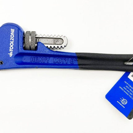 Stillson Wrench 8 Drop Forged Carbon Steel MAX Jaw 30mm - Toolzone KDPSP180