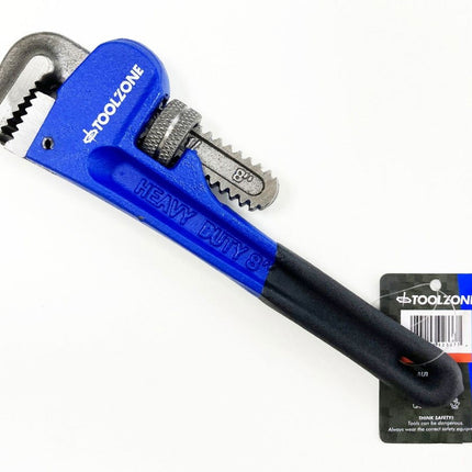 Stillson Wrench 8 Drop Forged Carbon Steel MAX Jaw 30mm - Toolzone KDPSP180